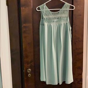 Turquoise BCBG dress